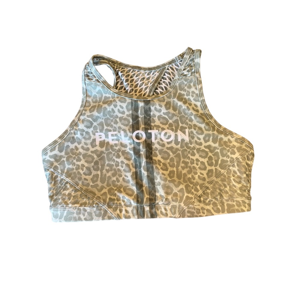 Peloton Leopard Print Sports Bra